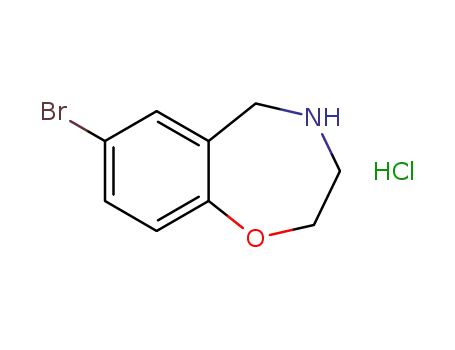 7-bromo-2,3,4,5-tetrahydrobenzo[f ][1,4]oxazepine hydrochloride