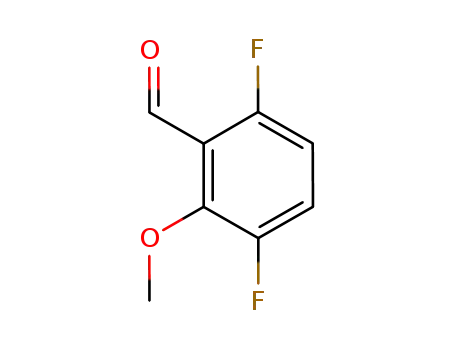 Molecular Structure of 887267-04-1 (3,6-DIFLUORO-2-METHOXYBENZALDEHYDE)