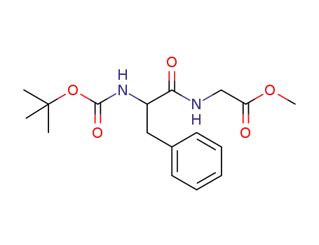 <i>N</i>-(<i>N</i>-<i>tert</i>-butoxycarbonyl-DL-phenylalanyl)-glycine methyl ester