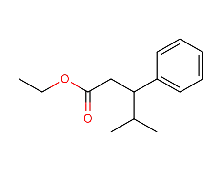 Molecular Structure of 72277-17-9 ((+/-)-ethyl 4-methyl-3-phenylpentanoate)