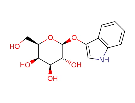 Molecular Structure of 126787-65-3 (3-Indoxyl-beta-D-galactopyranoside)