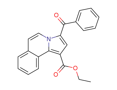 3-benzoylpyrrolo[2,1-a]isoquinoline-1-carboxylic acid ethyl ester