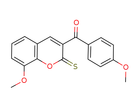 3-(4-methoxybenzoyl)-8-methoxy-2H-chromene-2-thione