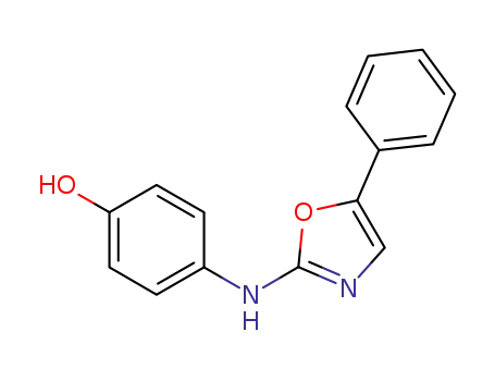 4-((5-phenyloxazol-2-yl)amino)phenol
