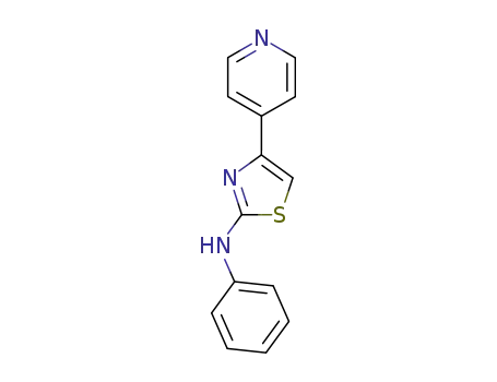 2-Thiazolamine, N-phenyl-4-(4-pyridinyl)-