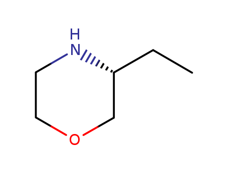 Morpholine, 3-ethyl-, (3R)- cas  74572-05-7