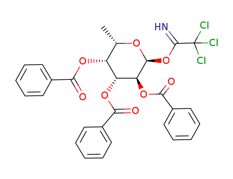1,2,3-Tri-O-benzoyl-α-L-fucopyranose, Trichloroacetimidate