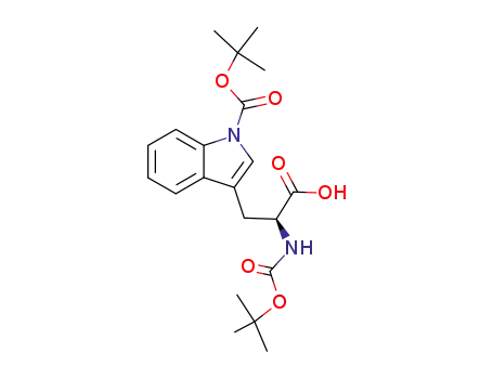 Molecular Structure of 144599-95-1 (BOC-TRP(BOC)-OH)