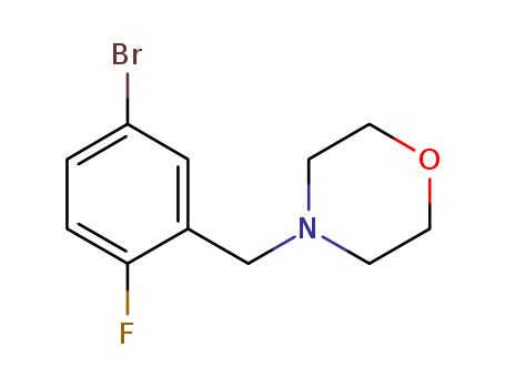 4-[(5-Bromo-2-fluorophenyl)methyl]morpholine