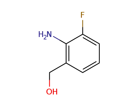 Molecular Structure of 906811-49-2 (Benzenemethanol, 2-amino-3-fluoro- (9CI))