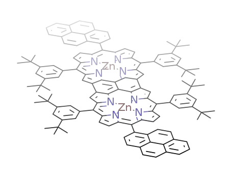 {μ-[10,10'-bis(1-pyrenyl)-5,5',15,15'-tetrakis(3,5-di-tert-butylphenyl)-18,18',20,20'-dicyclo-2,2'-biporphyrinato(4-)-KN21,KN22,KN23,KN24,KN21',KN22',KN23',KN24']}dizinc(II)