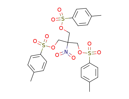 Molecular Structure of 98299-16-2 (1,3-Propanediol, 2-[[[(4-methylphenyl)sulfonyl]oxy]methyl]-2-nitro-,
bis(4-methylbenzenesulfonate) (ester))