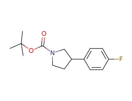tert-butyl 3-(4-fluorophenyl)pyrrolidine-1-carboxylate