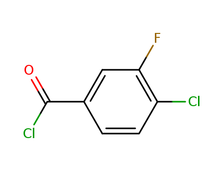 4-Chloro-3-fluorobenzoyl chloride cas no. 177787-25-6 98%