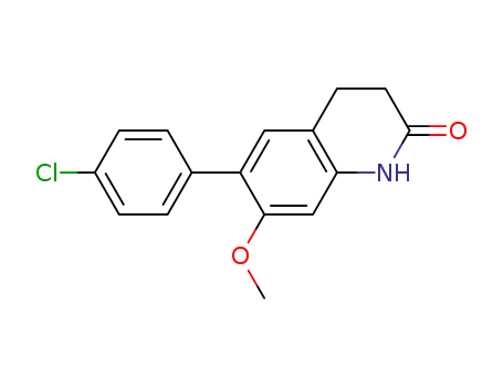 6-(4-chlorophenyl)-7-methoxy-3,4-dihydroquinolin-2(1H)-one