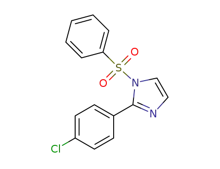2-(4-chlorophenyl)-1-(phenylsulfonyl)-1H-imidazole