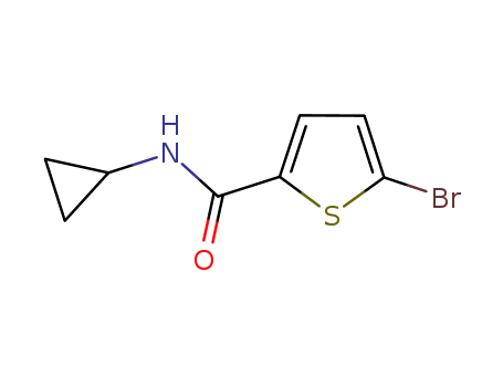 5-bromo-N-cyclopropyl-2-thiophenecarboxamide(SALTDATA: FREE)