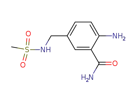 2-amino-5-(methylsulfonamidomethyl)benzamide