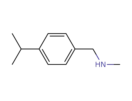 벤젠메탄아민, N-메틸-4-(1-메틸에틸)-(9CI)