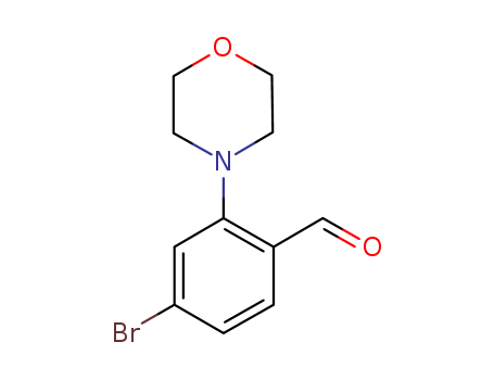 4-BROMO-2-(N-MORPHOLINO)-BENZALDEHYDE