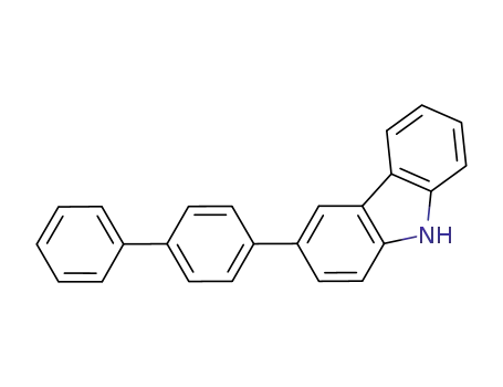 Molecular Structure of 1204427-14-4 (3-([1,1'-biphenyl]-4-yl)-9H-carbazole)
