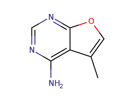 푸로[2,3-d]피리미딘-4-아민, 5-메틸-(9CI)