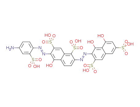 Molecular Structure of 698352-78-2 (C<sub>26</sub>H<sub>19</sub>N<sub>5</sub>O<sub>18</sub>S<sub>5</sub>)