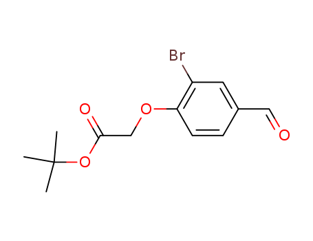 (2-BROMO-4-FORMYL-PHENOXY)-ACETIC ACID TERT-BUTYL ESTER