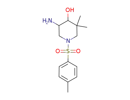 4-Piperidinol, 5-aMino-3,3-diMethyl-1-[(4-Methylphenyl)sulfonyl]-