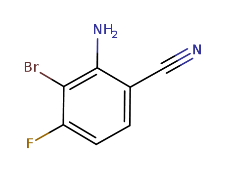 2-amino-3-bromo-4-fluoro-benzonitrile cas no. 1093951-76-8 98%