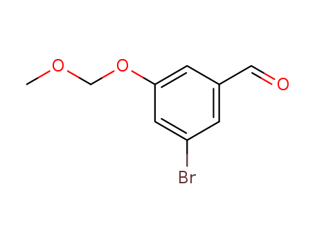 Benzaldehyde, 3-bromo-5-(methoxymethoxy)-