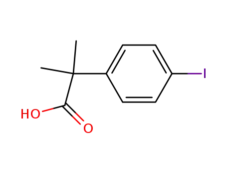 4-iodo-(1'-carboxy-1'-methyl)ethylbenzene