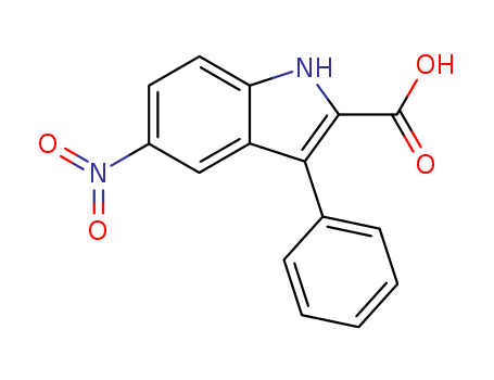 5-Nitro-3-phenyl-1H-indole-2-carboxylic acid, 97%