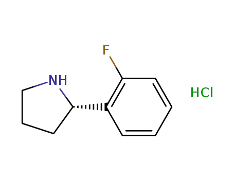 (S)-2-(2-fluorophenyl)pyrrolidine hydrochloride