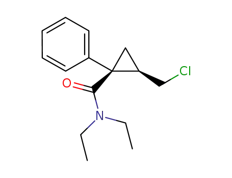 (1S,2R)-2-(chloromethyl)-N,N-diethyl-1-
phenylcyclopropanecarboxamide