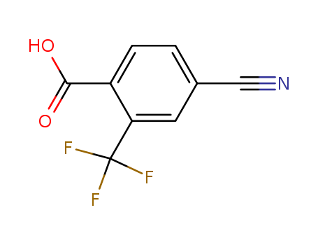 4-Cyano-2-(trifluoromethyl)benzoic acid cas no. 267242-09-1 98%