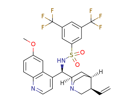 N-[(9R)-6'-Methoxycinchonan-9-yl]-3,5-bis(trifluoromethyl)benzenesulfonamide