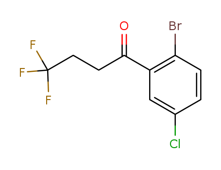1-(2-broMo-5-chlorophenyl)-4,4,4-trifluorobutan-1-one