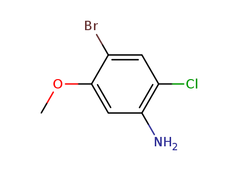 Benzenamine, 4-bromo-2-chloro-5-methoxy-