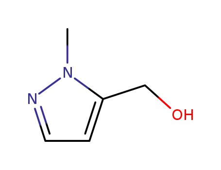 Molecular Structure of 84547-61-5 (5-(Hydroxymethyl)-1-methyl-1H-pyrazole)