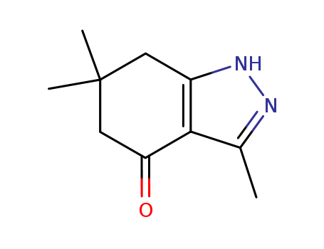 3,6,6-trimethyl-1,5,6,7-tetrahydro-4H-indazol-4-one(SALTDATA: FREE)