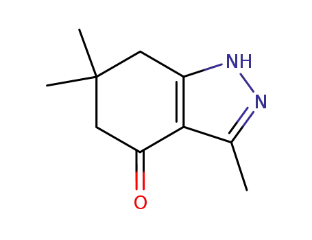 3,6,6-Trimethyl-1,5,6,7-tetrahydro-4H-indazol-4-one
