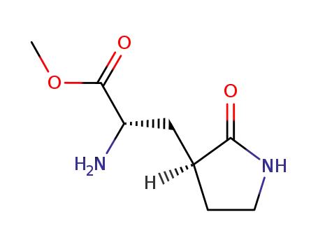 methyl (2S)-2-amino-3-[(3S)-2-oxopyrrolidin-3-yl]propanoate