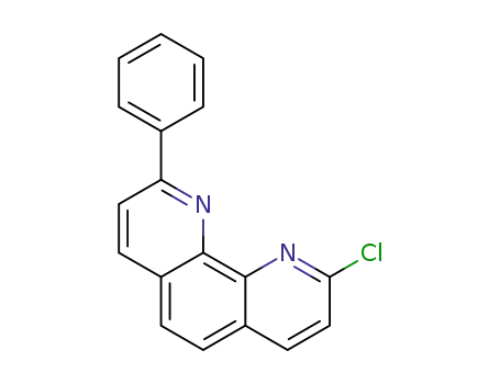 Molecular Structure of 1937210-90-6 (2-chloro-9-phenyl-1,10-phenanthroline)