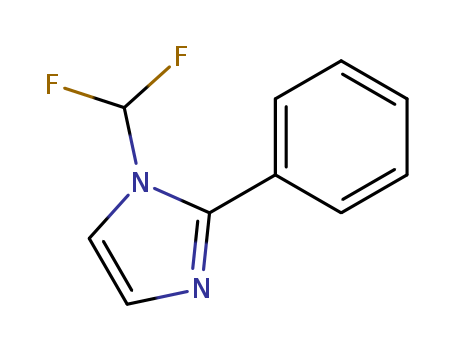 1H-Imidazole,1-(difluoromethyl)-2-phenyl-                                                                                                                                                               