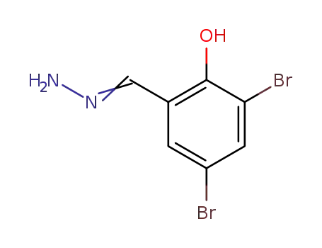Benzaldehyde, 3,5-dibromo-2-hydroxy-, hydrazone