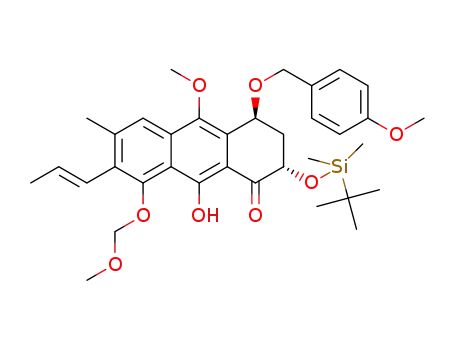 C<sub>35</sub>H<sub>46</sub>O<sub>8</sub>Si