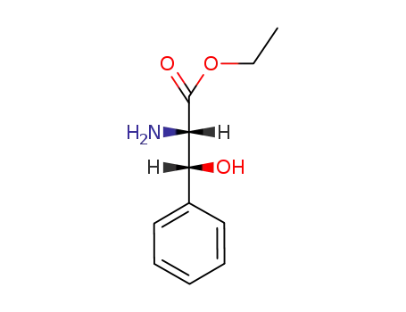 (2<i>S</i>,3<i>R</i>)-2-amino-3-hydroxy-3-phenyl-propionic acid ethyl ester
