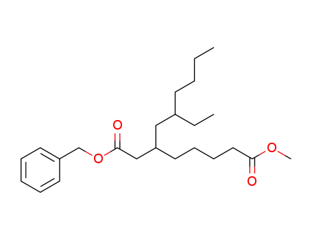 1-benzyl 8-methyl 3-(2-ethylhexyl)octanedioate