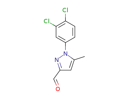 1-(3,4-dichlorophenyl)-5-methyl-1H-pyrazole-3-carbaldehyde